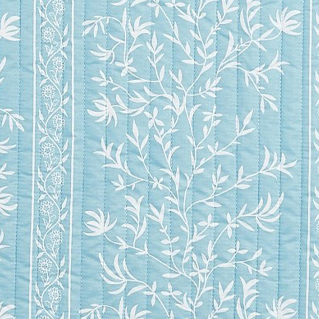 Blue Floral Quilt Set - Senna Collection