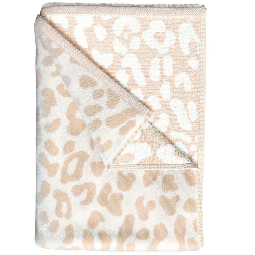 Oversized Retro Printed Beach Towel - St. Barts Collection